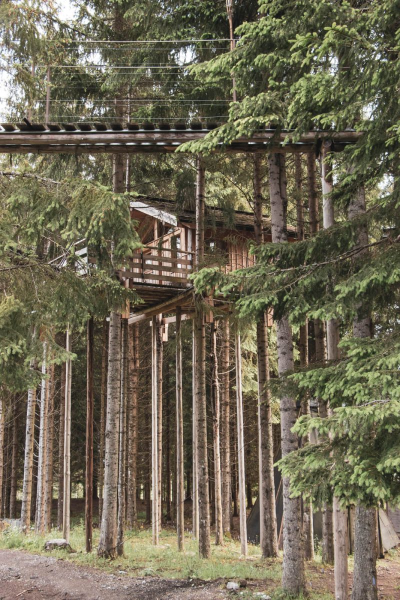 cabanes dans les arbres les Ecotagnes, les Villards-sur-Thônes