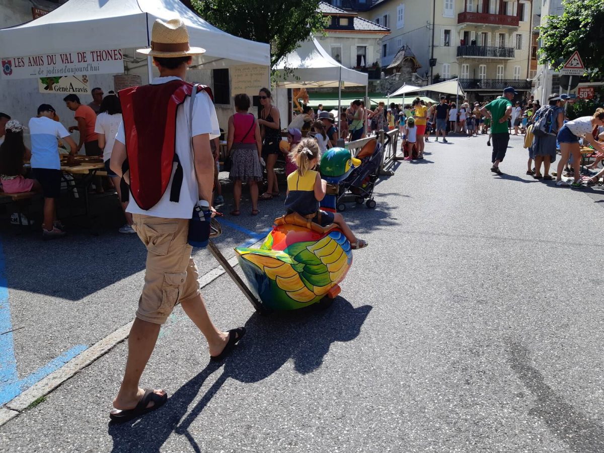 rendez-vous familial pour divertir les enfants au festival jeux m'amuse à Thônes