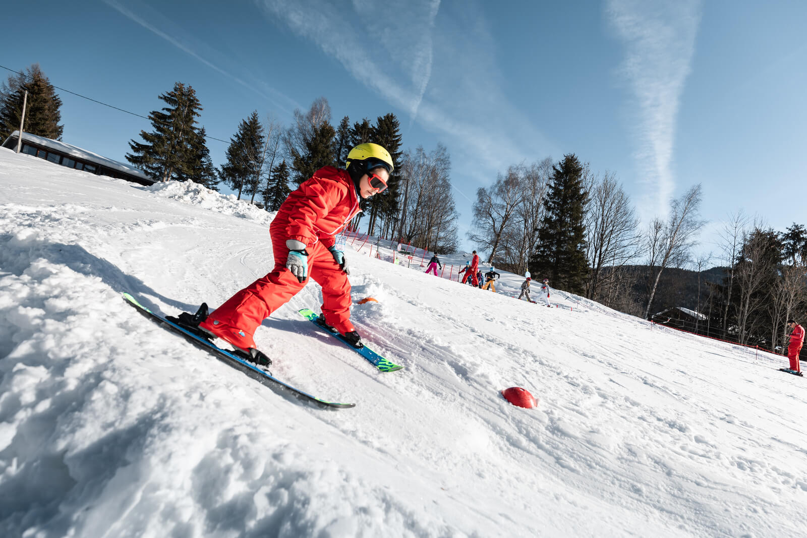 Ski de piste à Saint-Jean-de-Sixt, pistes de ski