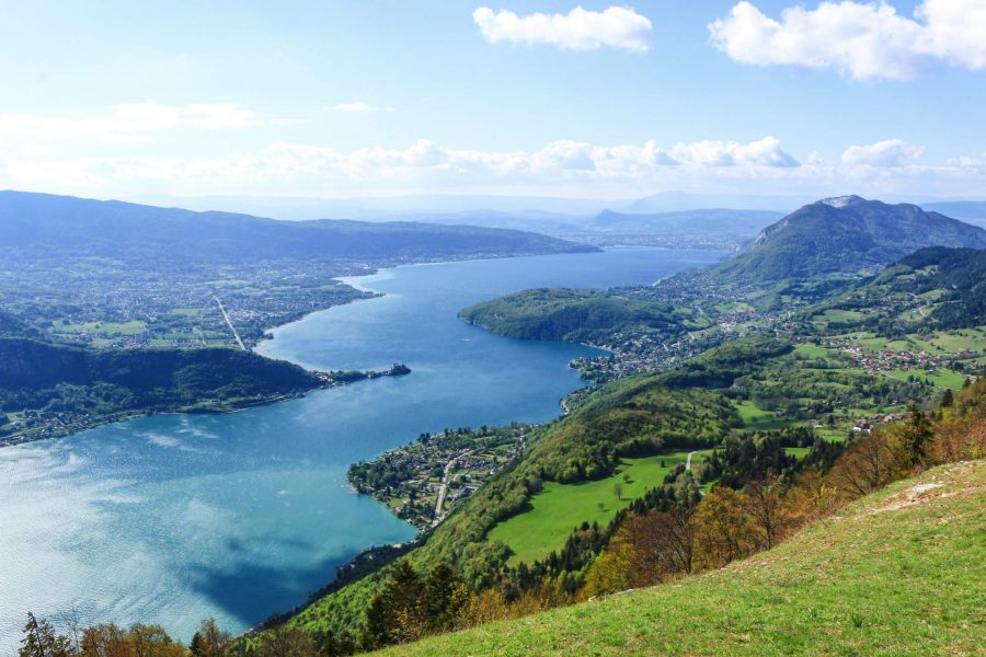 Col de la Forclaz au bord du Lac d'Annecy