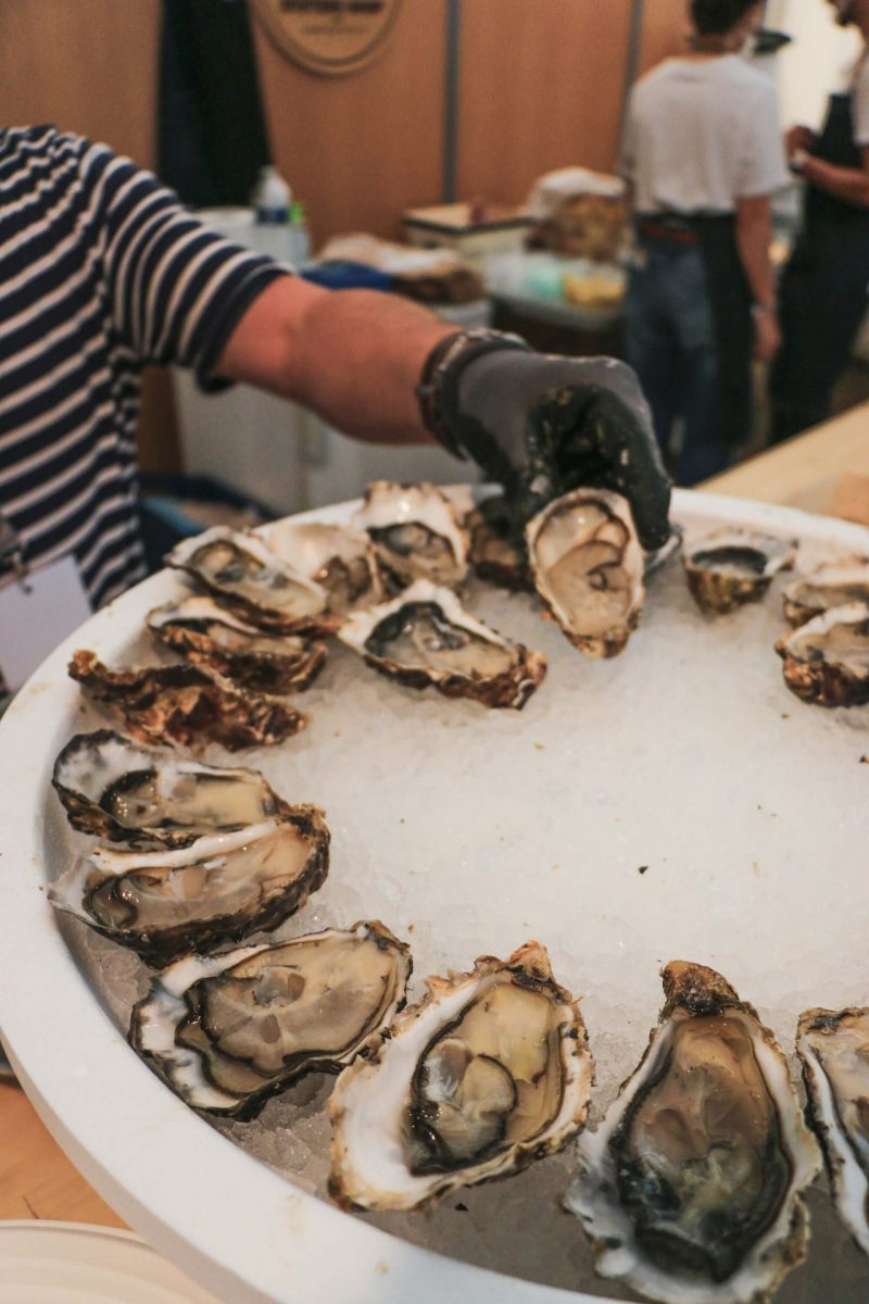 Dégustation d'huitres au Palais Gourmand