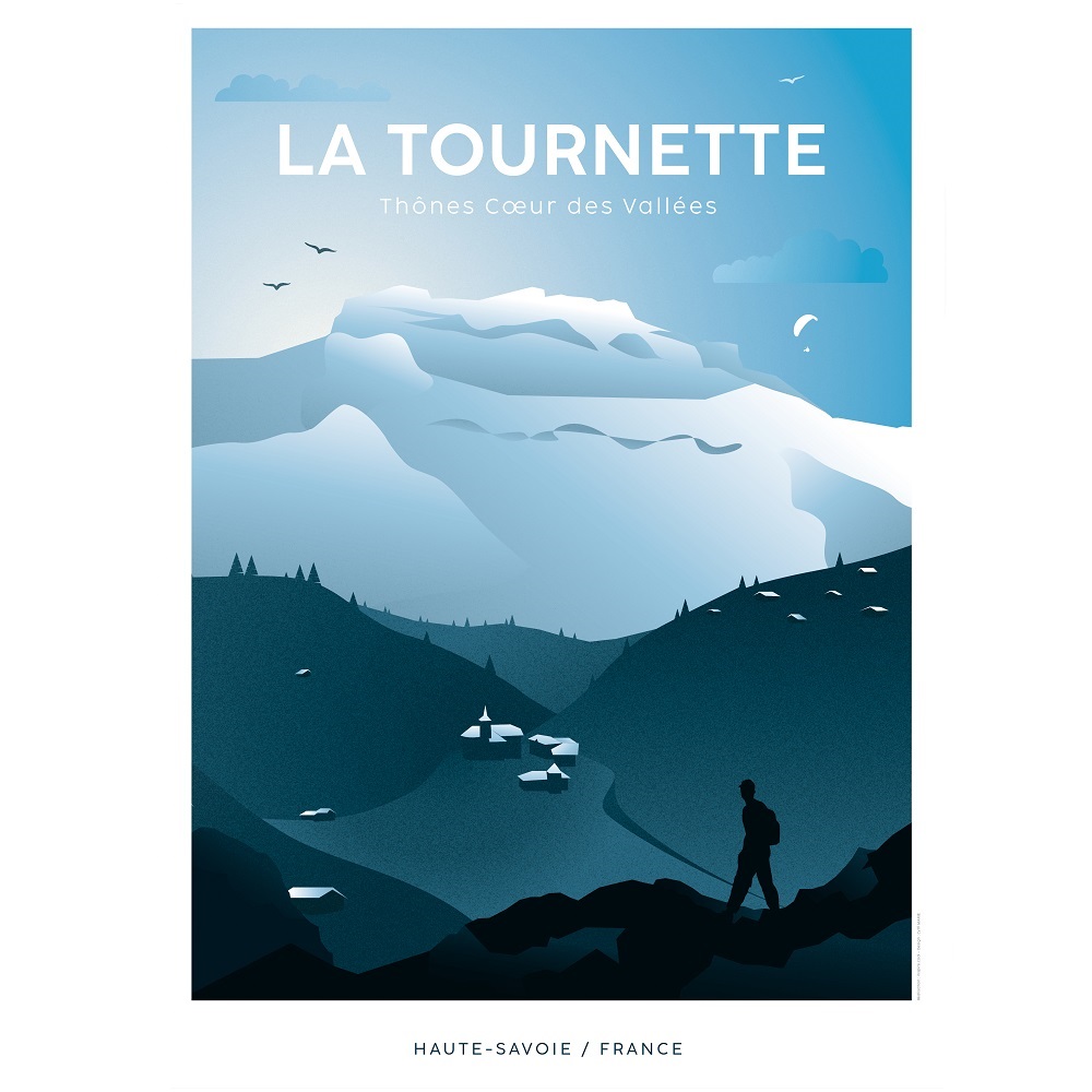 affiche tournette vintage vente