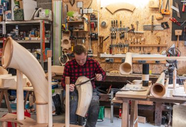 Romain BOULANGER : artisan des traditions & facteur de Cors des Alpes aux Clefs