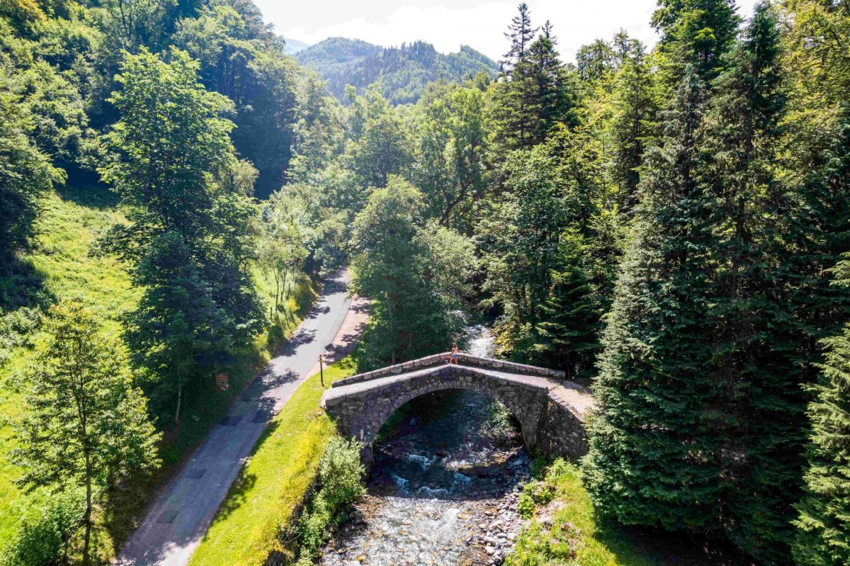 pont romain thônes les clefs