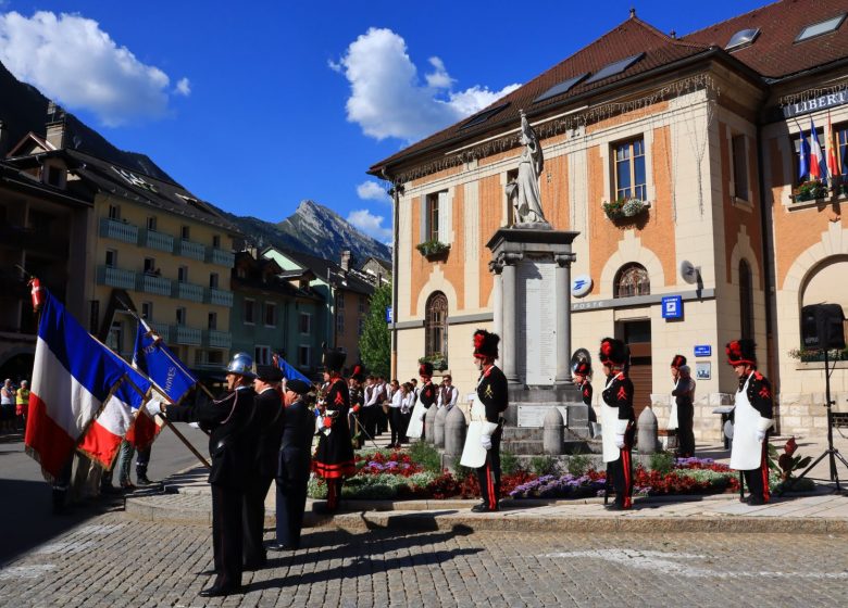 Fête des pompiers à Thônes