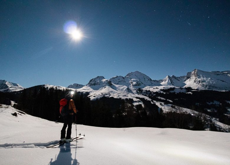 Ski de rando pleine lune