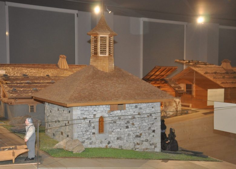Salle des maquettes – Chapelles