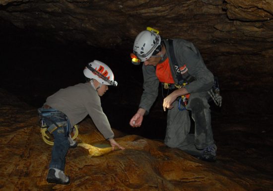 Découverte de la spéléologie