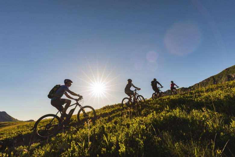 VTT électrique et apéro savoyard niveau vert