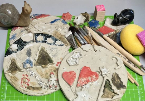Cours de poterie modelage pour parents/enfants – Semaine Famille +