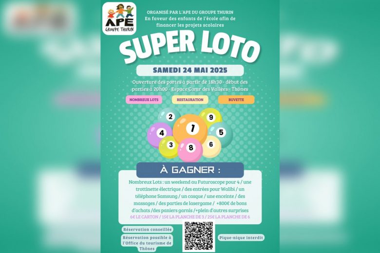 Loto de l’APE de Thurin_Thônes