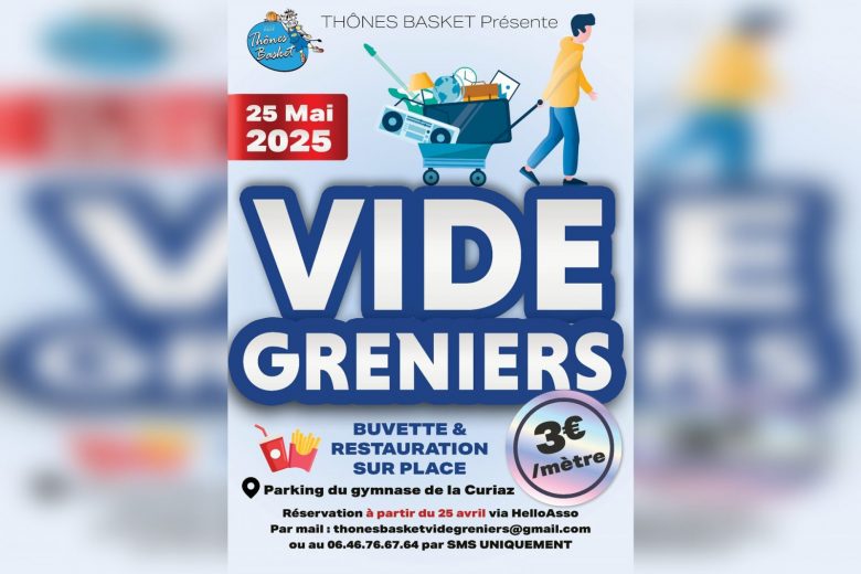 Vide-grenier du Basket club_Thônes
