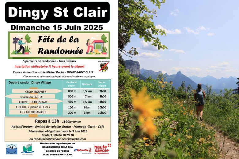 Fête de la randonnée_Dingy-Saint-Clair