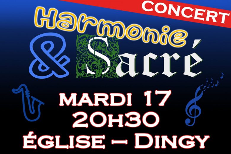 Concert « Harmonie & sacré »_Dingy-Saint-Clair
