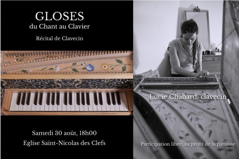 Récital de clavecin « Gloses »_Les Clefs