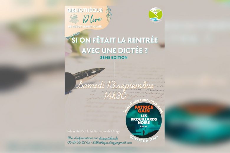 3ème édition de la dictée_Dingy-Saint-Clair