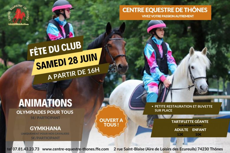 Fête du centre équestre_Thônes