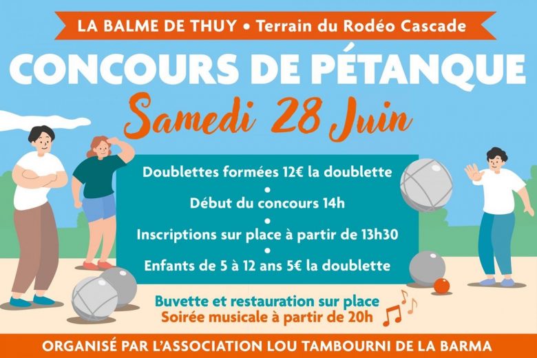 Concours de pétanque_La Balme-de-Thuy