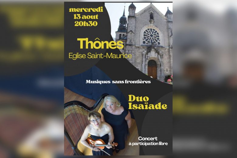 Concert « Duo Isaïade »_Thônes
