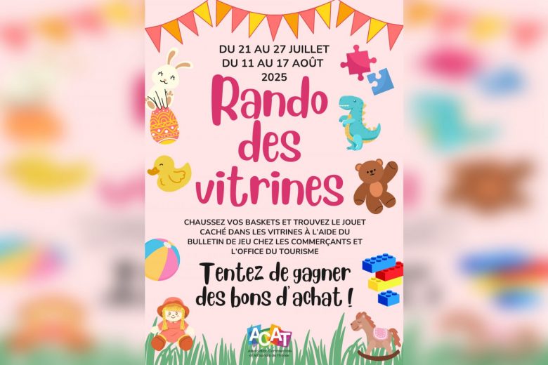 Jeu La rando des Vitrines_Thônes
