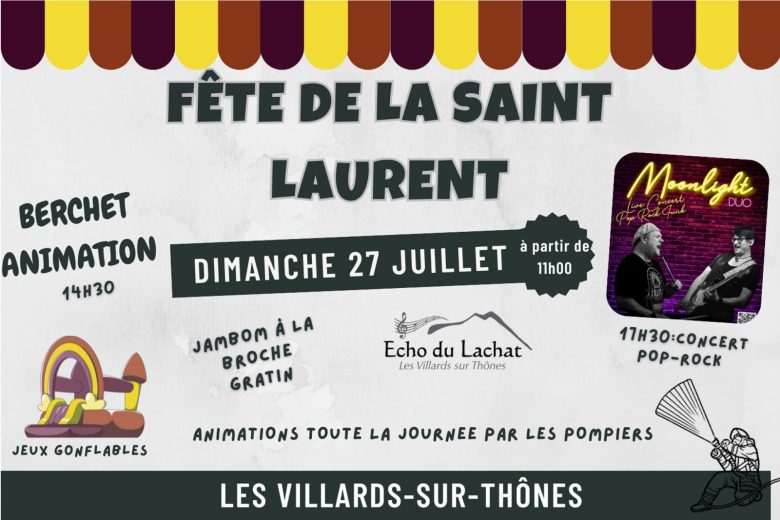 Fête de la Saint-Laurent_Les Villards-sur-Thônes