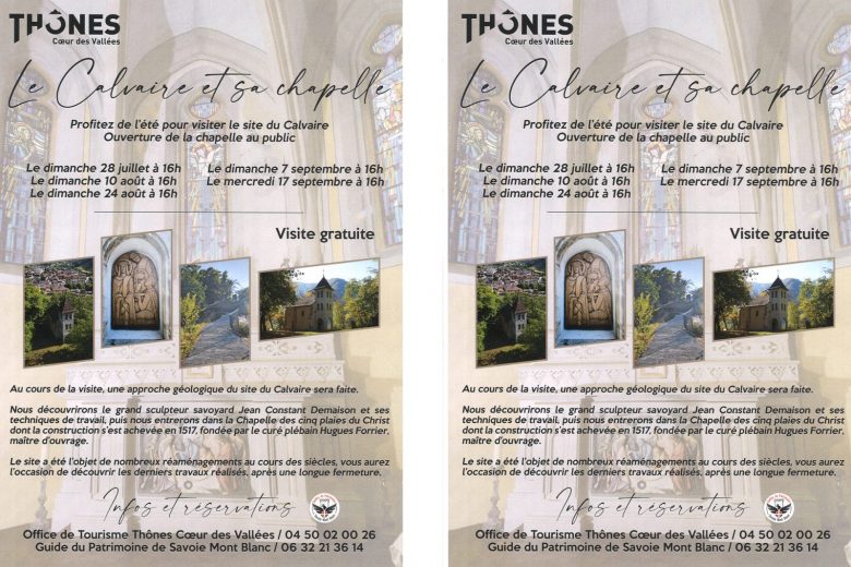 Visite du site du Calvaire_Thônes