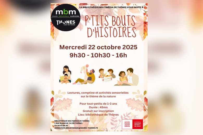 Animation « P’tits bouts d’histoire »_Thônes