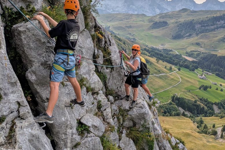 via ferrata Grand Bornand