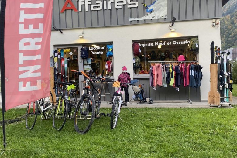 Devanture Sports Affaires