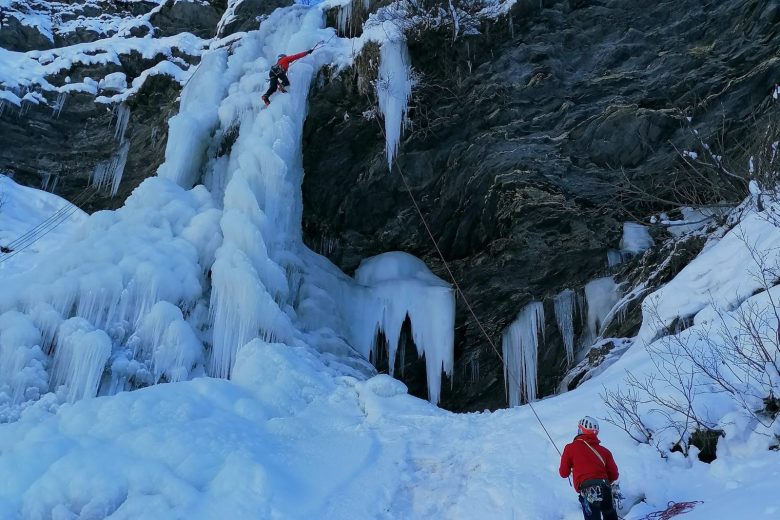 Cascade de glace