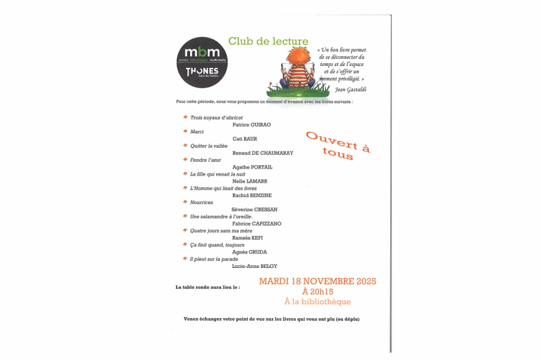 Club de lecture_Thônes