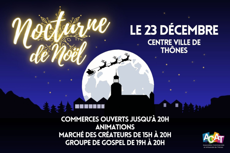 Nocturne des commerçants_Thônes