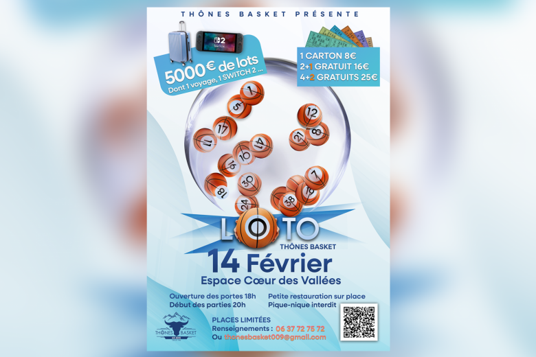 Loto du Basket Club_Thônes