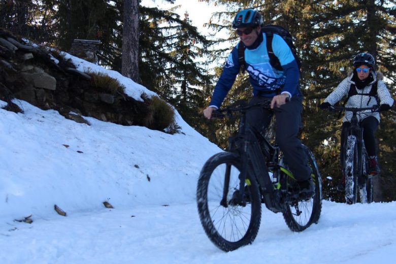 VTT électrique sur neige : l&rsquo;aventure grand format_Le Grand-Bornand
