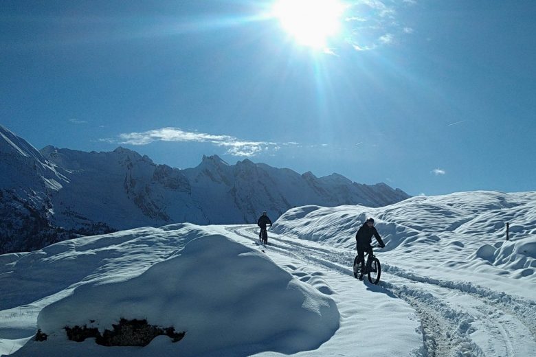 VTT électrique sur neige : l&rsquo;aventure grand format_Le Grand-Bornand