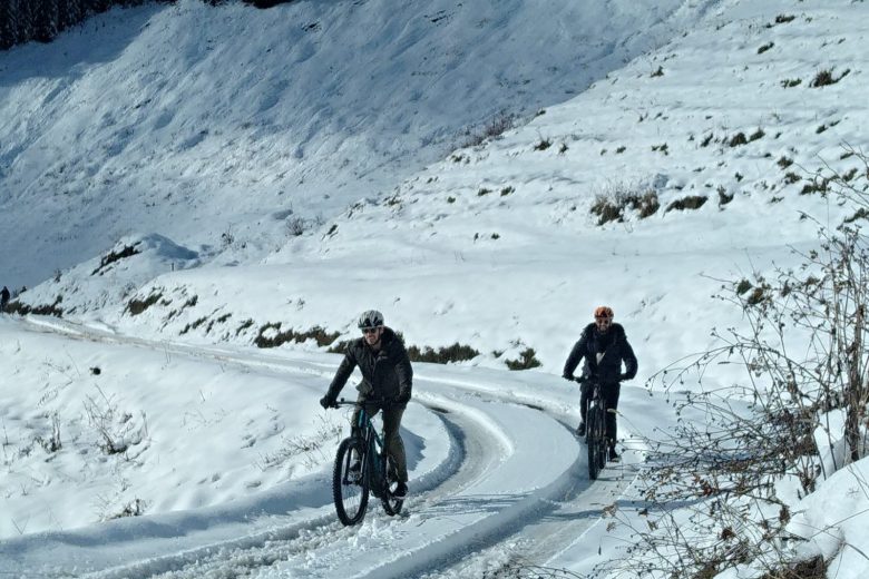 VTT électrique sur neige : l&rsquo;aventure grand format_Le Grand-Bornand
