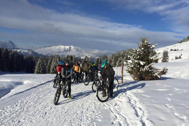 VTT électrique sur neige : l&rsquo;aventure grand format_Le Grand-Bornand