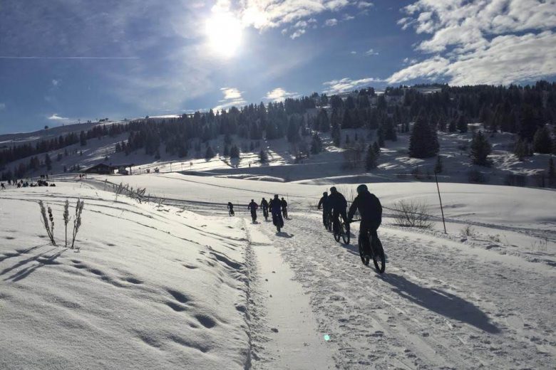 VTT électrique sur neige : l&rsquo;aventure grand format_Le Grand-Bornand