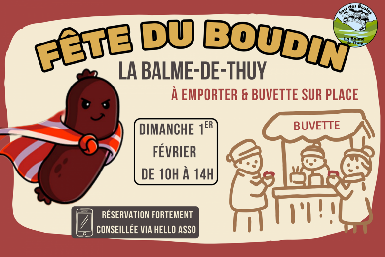 Fête du boudin_La Balme-de-Thuy
