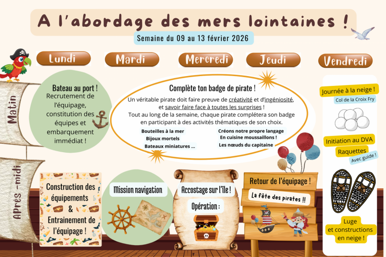 Semaine à thème au Foyer d&rsquo;animation_Thônes