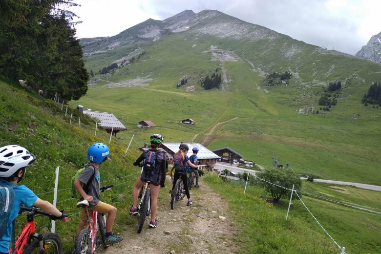VTT 8-12 ans : stage Biker niveau vert à bleu_Le Grand-Bornand