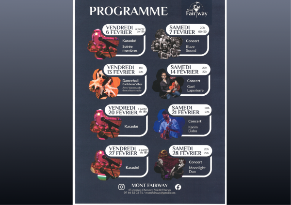 Soirée au Mont Fairway