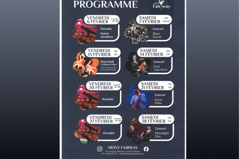 Soirée au Mont Fairway_Thônes