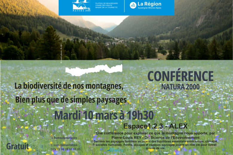 Conférence  « Et si la montagne vous rendait plus de services que vous ne l&rsquo;imaginiez ? »_Alex