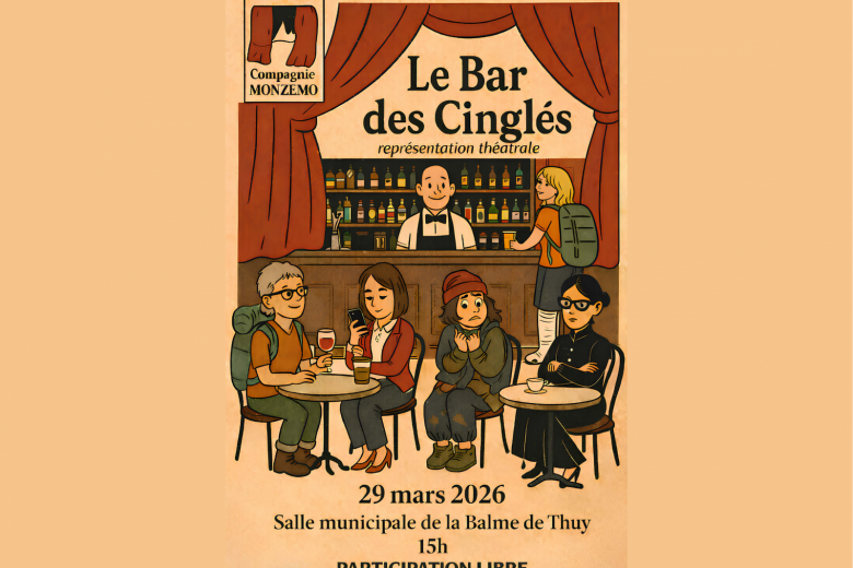 Théâtre « le bar des cinglés »_La Balme-de-Thuy