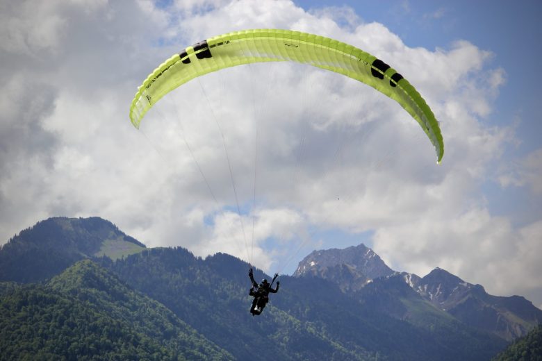 Vol parapente