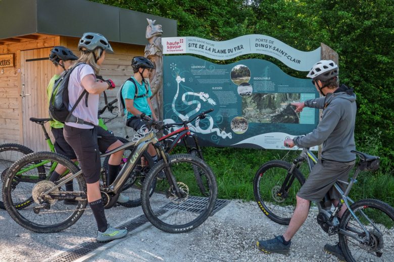La Plaine du Fier rive Gauche – itinéraire VTT Cross-Country n°35RG_Alex