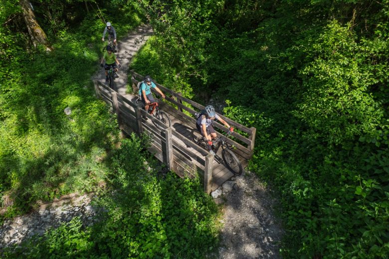 La Plaine du Fier rive Gauche – itinéraire VTT Cross-Country n°35RG_Alex