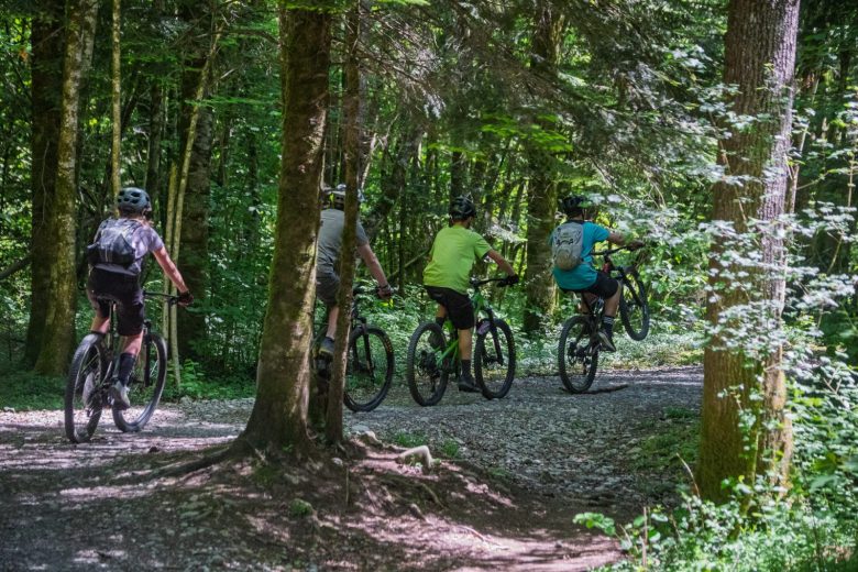 La Plaine du Fier rive Droite – itinéraire VTT Cross-Country n°35RD_La Balme-de-Thuy