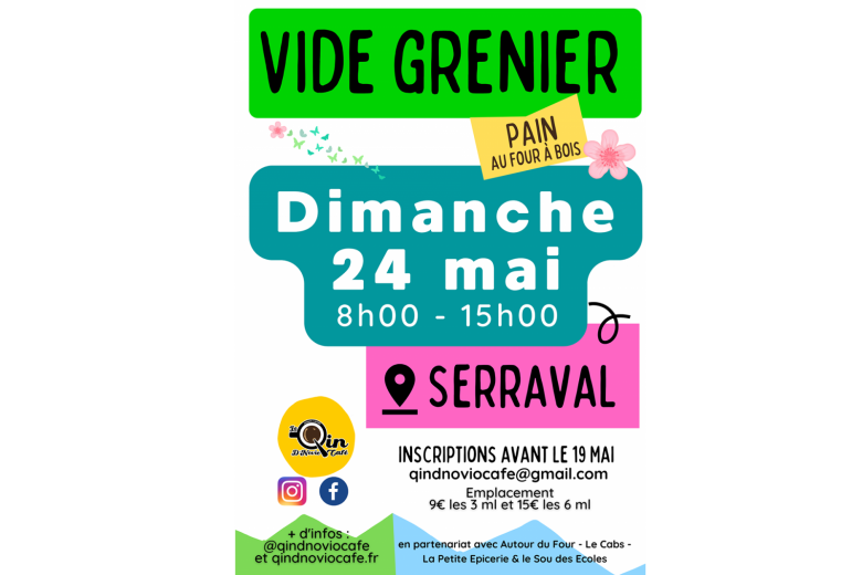 Vide-greniers et vente de pain_Serraval